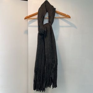 Lucky Brand Charcoal Gray Scarf